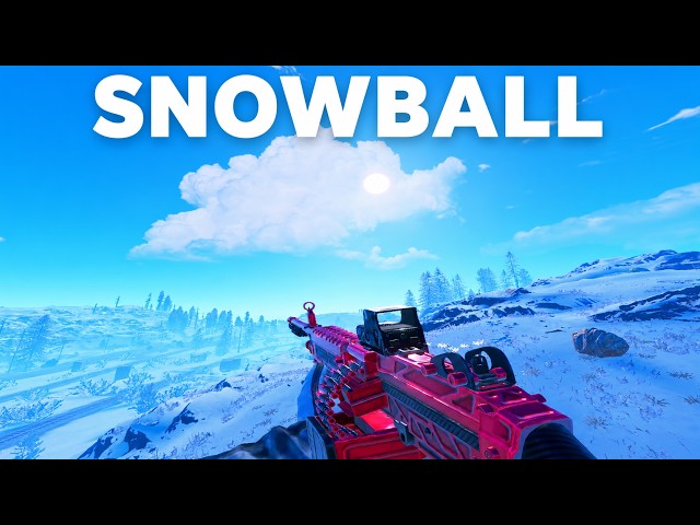 SNOWBALL TO M249 - official Rust