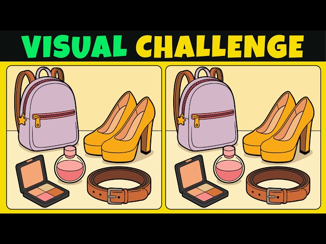 How FAST is your BRAIN?  👀🎯 A Spot-the-Difference Trap for Sharp Minds || Difference Detective