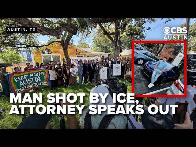 WATCH LIVE: Attorney for Man Shot by ICE in Austin Speaks