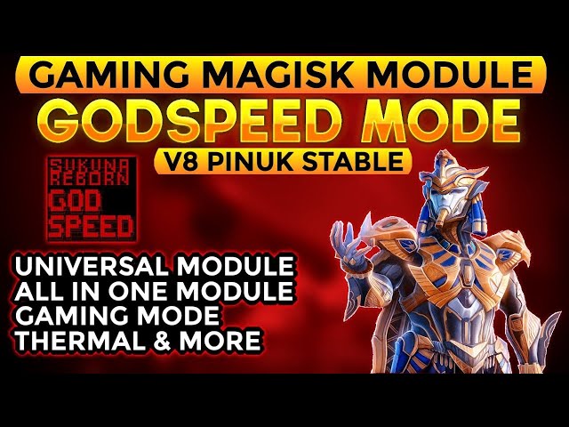 Best Gaming Module | GODSPEED MODE V8 | Best Module For BGMI/PUBG | PUBG Lag Fix | GSM