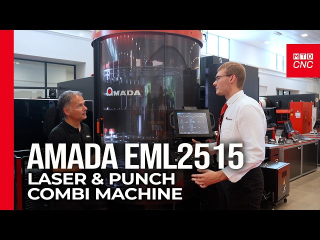 Why combine punching and laser cutting in the same process? Ask Amada UK.