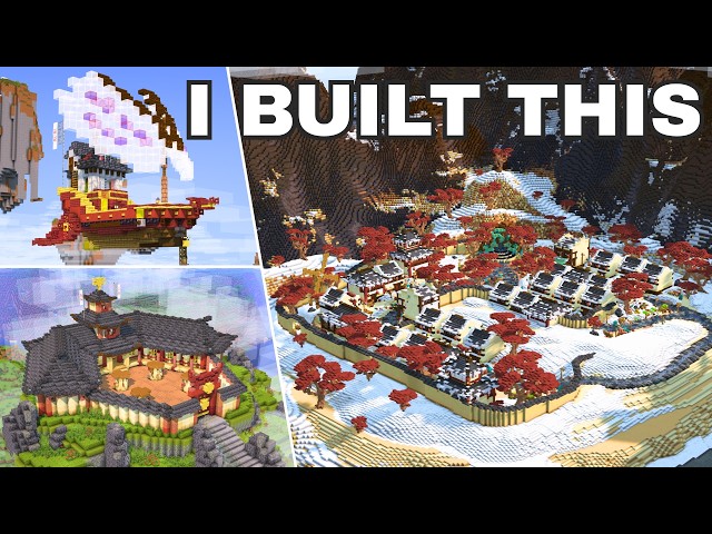I Built the ULTIMATE Ninjago Map | Minecraft Build Showcase