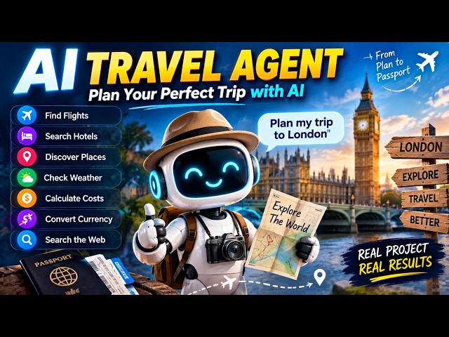 I Built an AI Travel Agent with Python | Real AI Agent Project + Live Demo