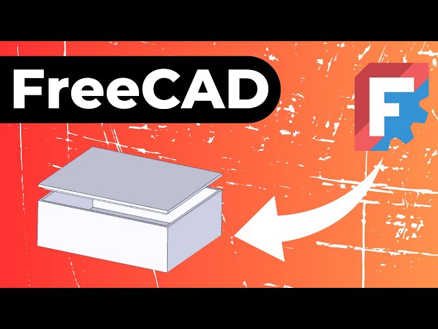 FreeCAD Tutorial: Create a Parametric Box with Cover (Two Connected Solids)