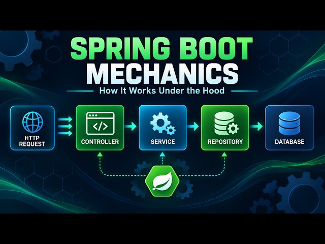 Spring Boot Mechanics: How a Java Application Works Under the Hood