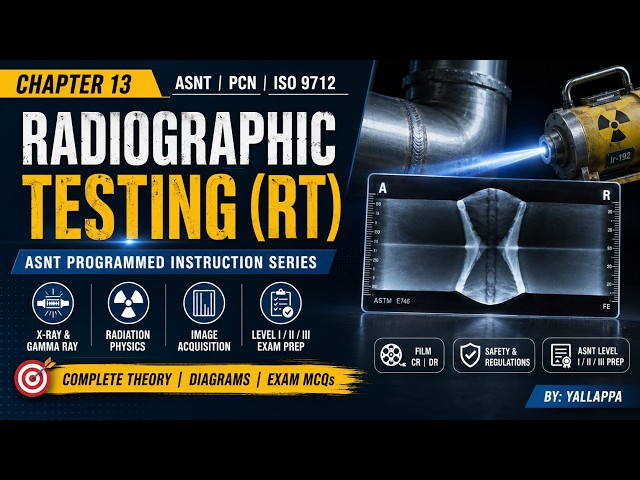 Radiographic Testing (RT) Complete Training | ASNT Level II & Level III | NDT