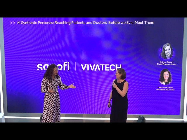 Sanofi – VivaTech 2026 Session 5: AI Synthetic Personas