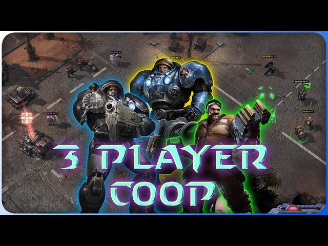 EVIL Difficulty??? - StarCraft 2: Wings of Liberty Coop with @JayborinoPlays @Davey Gunface