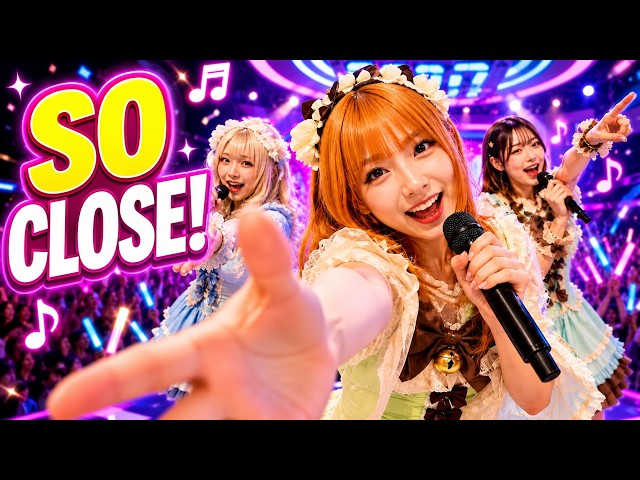 She Sang Right to Me! Front-Row Anime Idol Live Stage [8K VR180]