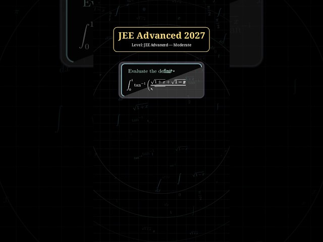 Inverse Integration for JEE Advanced 🗿🔥