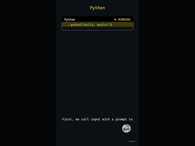 Greet by name | Python Short