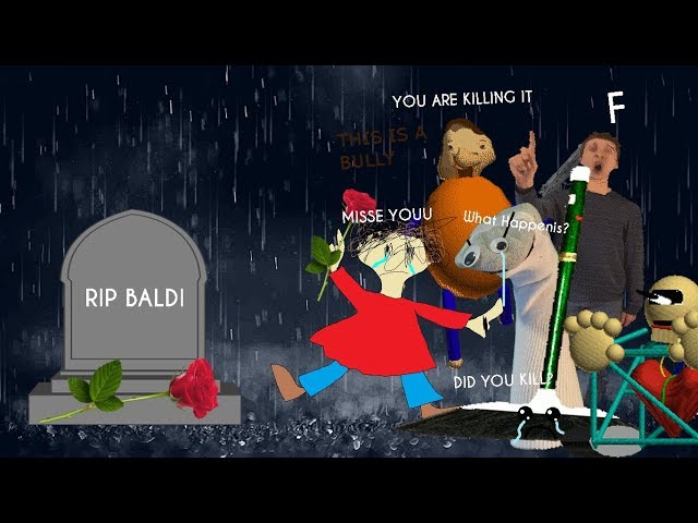 I Killed Baldi? | Baldis Dies [Baldi's Basics Mod]