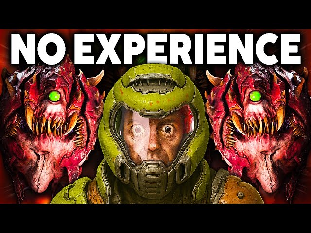 Beating DOOM ETERNAL on NIGHTMARE Difficulty with NO Experience