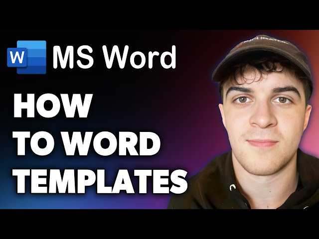 How to Use Microsoft Word Templates (Full 2024 Guide)