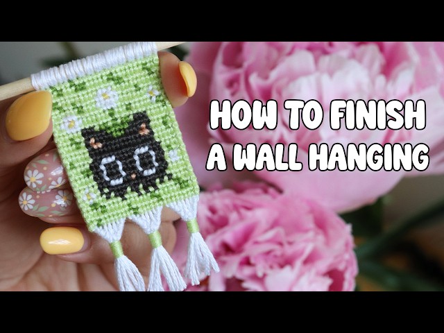 Wall hanging ends tutorial