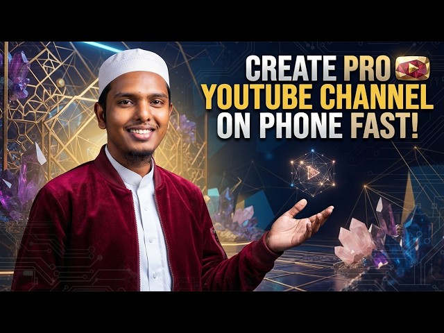 Create a Pro YouTube Channel on Phone Fast