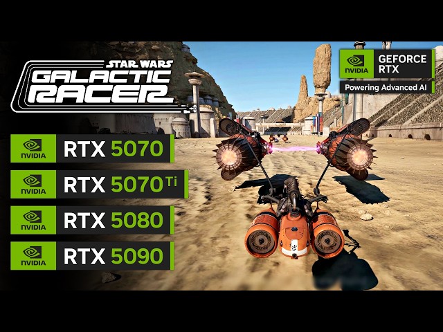 STAR WARS: Galactic Racer | GeForce RTX 5070, 5070 Ti, 5080, 5090