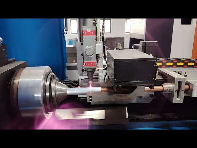 Laser pipe cutting machine