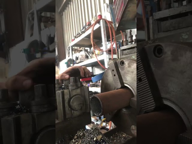 Making some bushes on the lathe