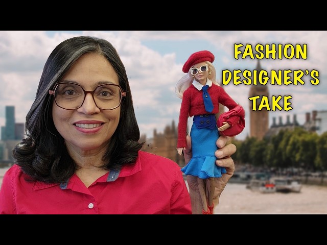 Why didn’t Mattel make a London Fashion Week Barbie?? 🤨 I made my own