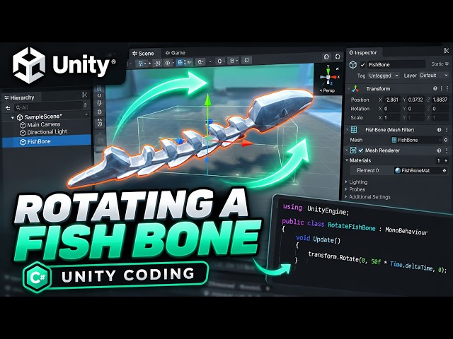 Learning How ROTATION Works in UNITY C#