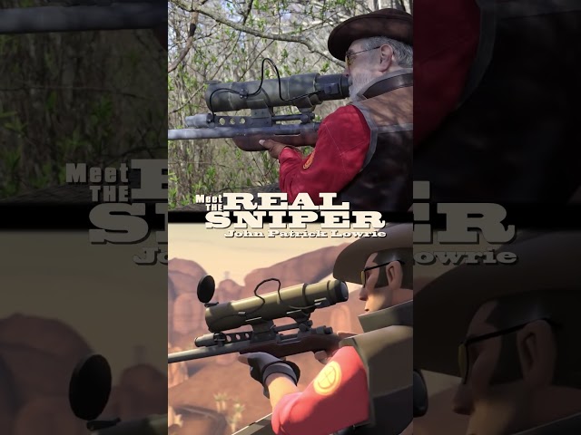 Meet the Sniper IRL! with the voice actor!