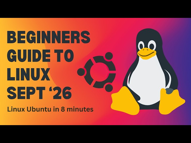 NEW TO LINUX? Walkthrough Guide of Linux Ubuntu for Complete Beginners in Under 8 mins (2026)
