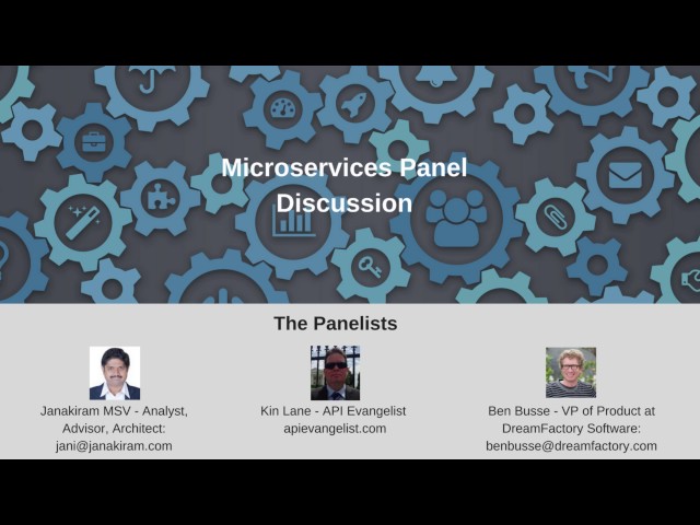 Panel Discussion - Designing Web-Scale Workloads with Microservices