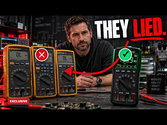 3 Iconic Fluke Multimeters Just Got Killed by This $140 Taiwanese Meter