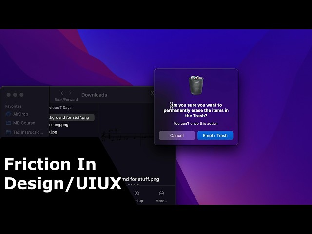 Friction - An Essential Design Concept