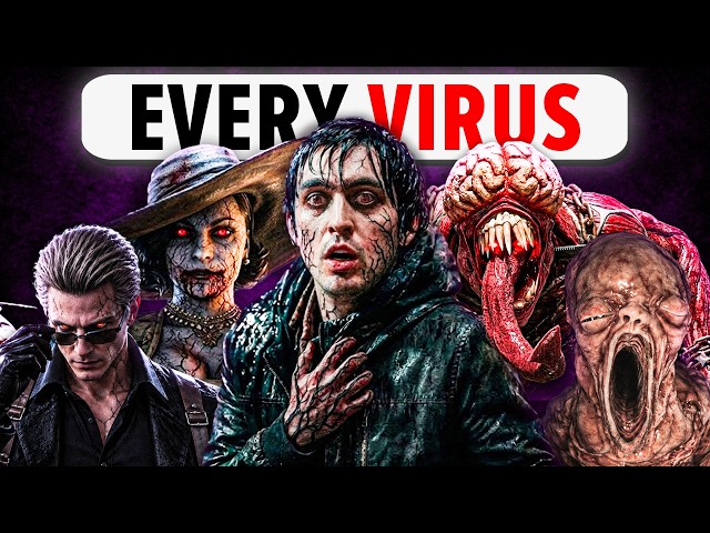 All 14 Resident Evil Viruses & Parasites Explained! (T-Virus, Uroboros, Las Plagas...)