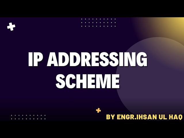 IP Addressing Scheme | Understanding IPv4 Addressing