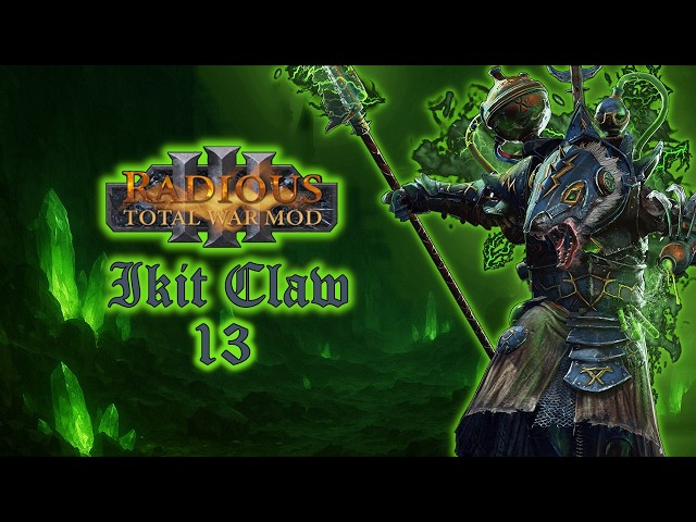 War with the dwarf-things | Ikit Claw | Radious | Let's play Total Warhammer 3 | #13