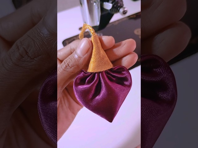 ♥️🥰Beautiful Blouse Latkan Design Making 💖 | DIY Fabric Latkan #shorts