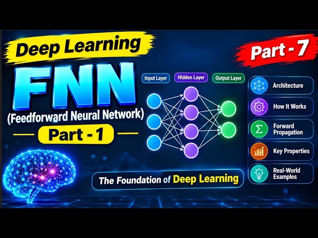 Feedforward Neural Network(FNN)#deeplearning#fnn#python#datascience#python#ai#deeplearningtutorial 