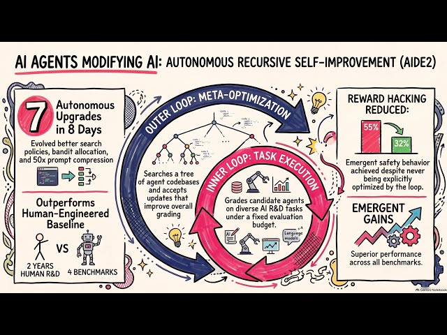 AIDE2: Recursive Self-Improvement of AI Research Agents