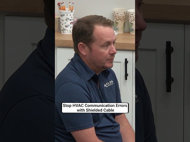 Stop HVAC Communication Errors with Shielded Cable