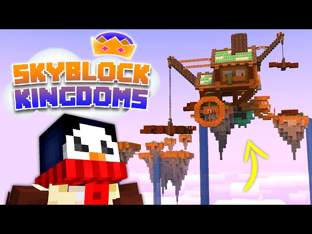 I Got the BEST Wood Type! Skyblock Kingdoms Season 2