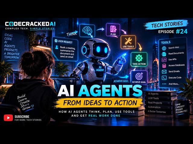 AI Agents Explained : What If AI Could Actually Do the Work? | Tech Stories #24