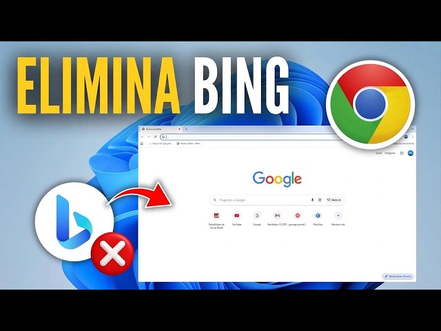 ¿Cansado de Bing? Así puedes quitarlo de Google Chrome