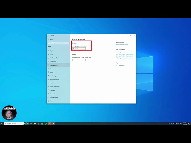 4  Basic Computer Skills   How to Disable Windows Sleep Mode