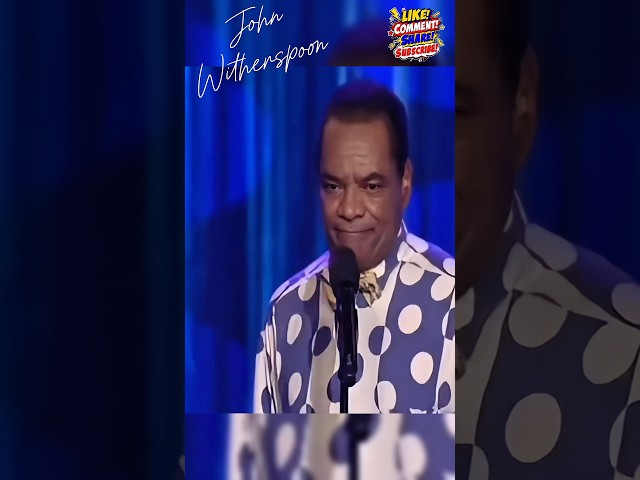 John Witherspoon on the Civil Rights Movement 😂 | Classic Stand-Up Comedy