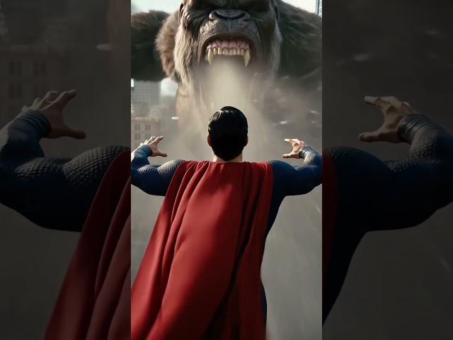 Superman VS King Kong | Man of Steel Meets the Eighth Wonder