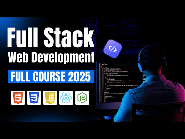 Full Stack Web Development Full Course (2025) | Full Stack Web Development Course FREE | Intellipaat