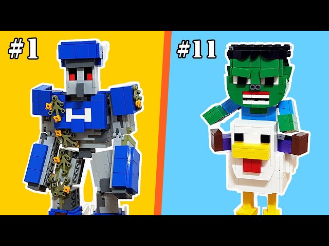 Minecraft Characters in LEGO 마인크래프트 레고 캐릭터 만들기