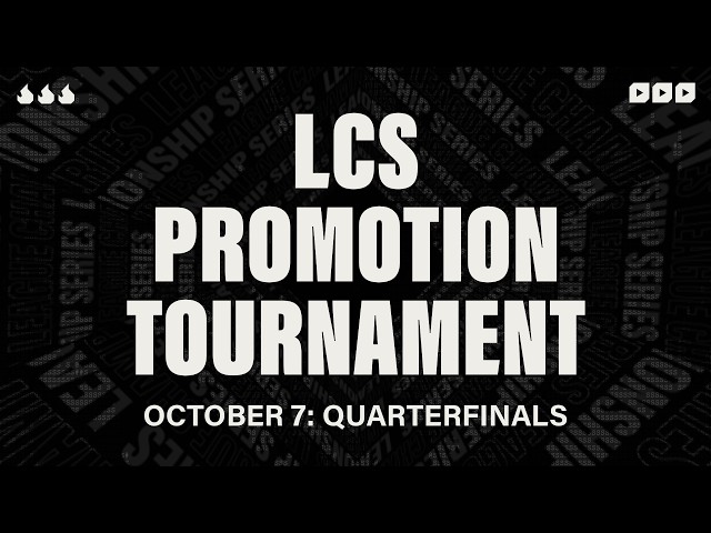 LCS Promotion Tournament | DSG vs MU | Quarterfinals | Bo5