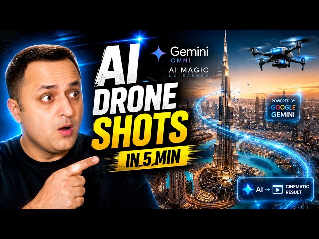 No Expensive Gear? AI Drone Shots That Look Real