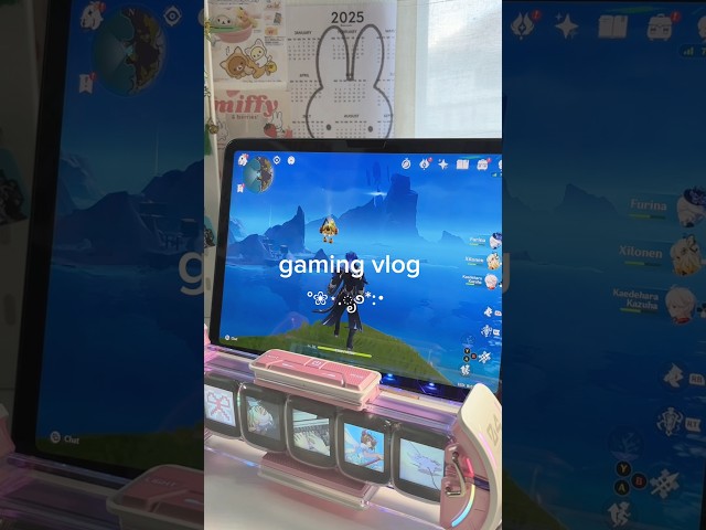 c1 flins come home ˚.🎀༘⋆ #vlog #genshinimpact #sliceoflife #minivlog #genshinanniversary