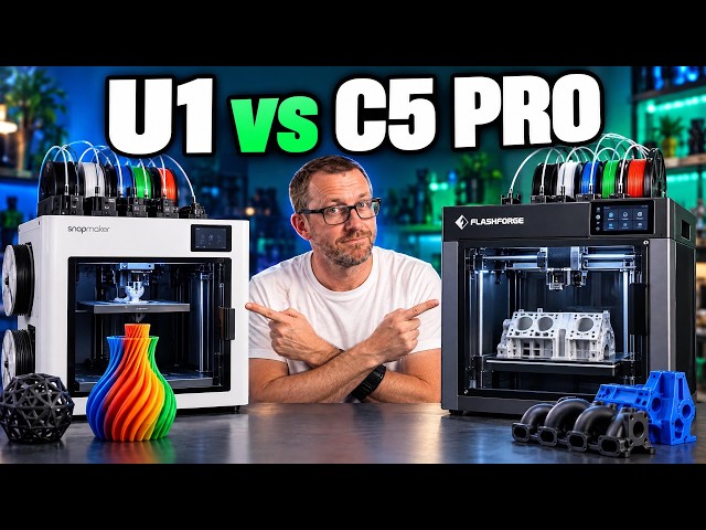 I Tested the Snapmaker U1 & Creator 5 Pro for a Week — Here’s the Winner