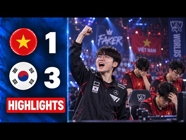 Highlight Việt Nam vs Hàn Quốc | LMHT | BO5: Người Việt cũng khiến người Hàn phải vất vả